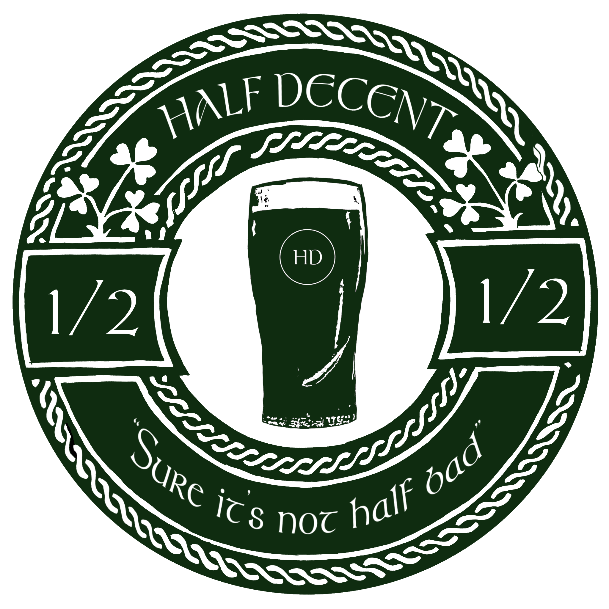 Half Decent Logo